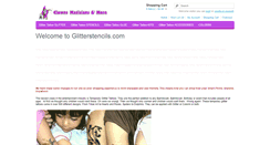 Desktop Screenshot of glittertattoos4u.com